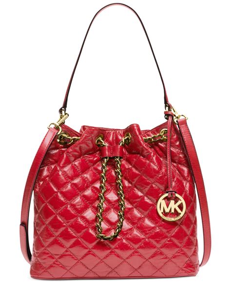 wild berry michael kors purse|michael kors large red handbags.